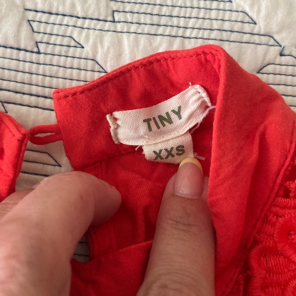 Anthropologie Sleeveless Red Top by Tiny - Picture 4 of 7